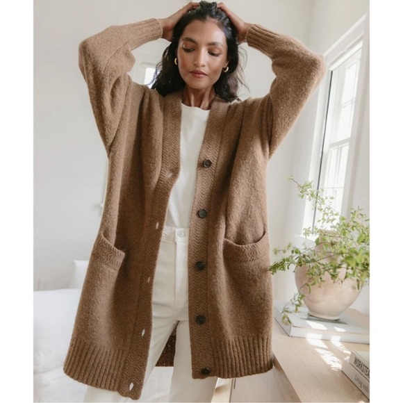 Jenni Kayne very oversized Cottage Cardigan - pit to pit 24” 🦙 and 🐑